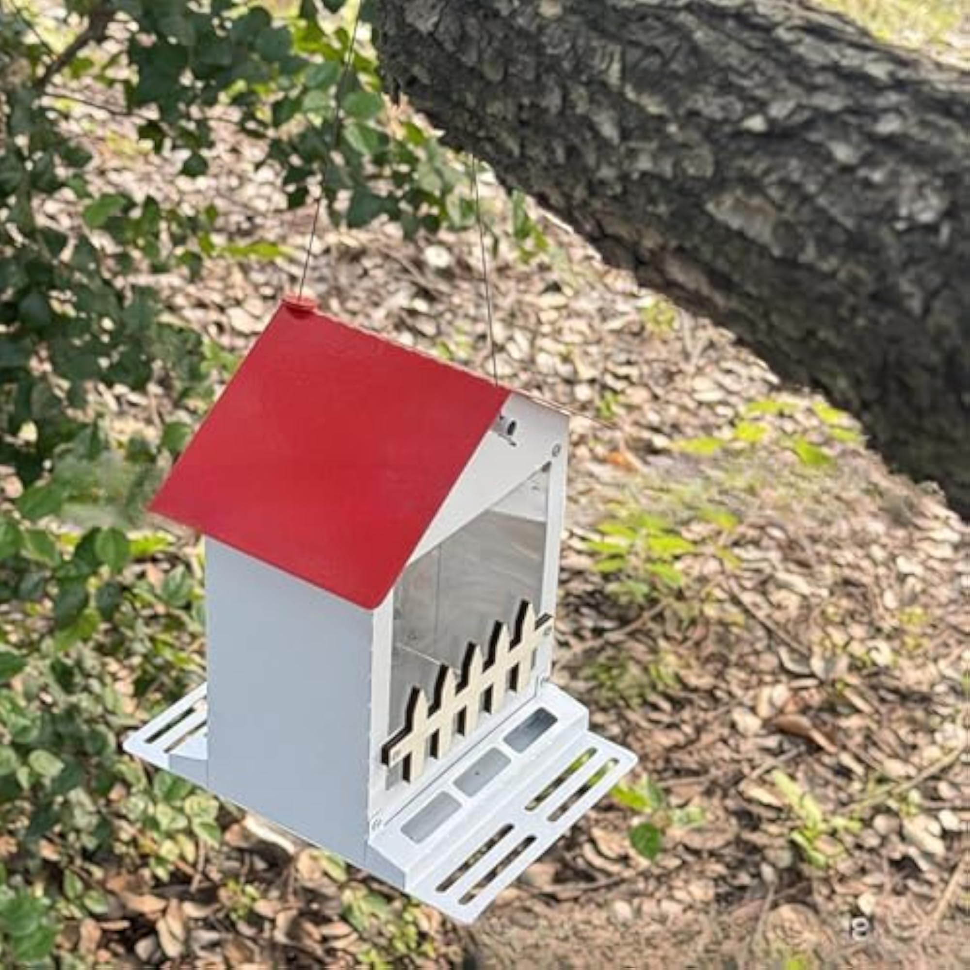 Bird Feeder with Roof Automatic Hummingbird Feeder