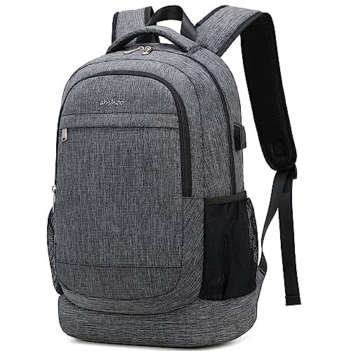abshoo Lightweight Boys Mens Backpack For School College Backpack Womens Girls Teen Daypack Bookbag With Laptop Compartmen (Dark Grey)