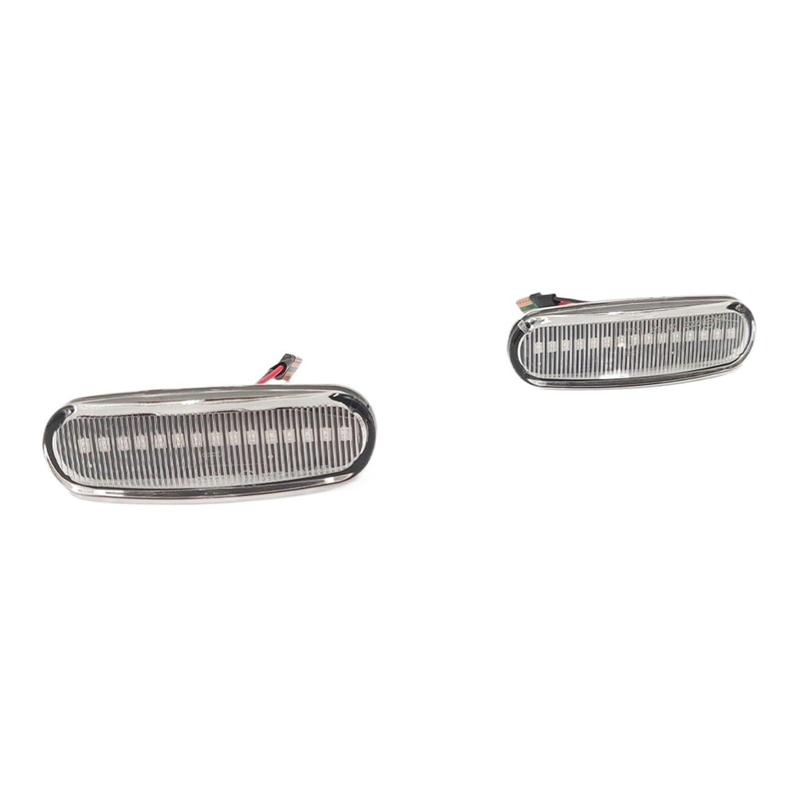 Intermitente LED dinámico Fiat Qubo sustituye luz lateral fundida 7