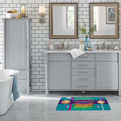 Tapis de bain lavable en machine pour sol sec et sécurisé - 4