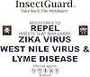 InsectGuard Tick Gaiters - ZipOn Permethrin Treated, Ticks, Mosquitoes, Flies & More Insect Repellent, Unisex Adult, Black, 8 Inch Extra Wide