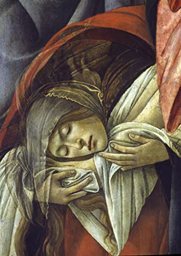 Toile Marie-Madeleine Botticelli pour décoration salon moderne