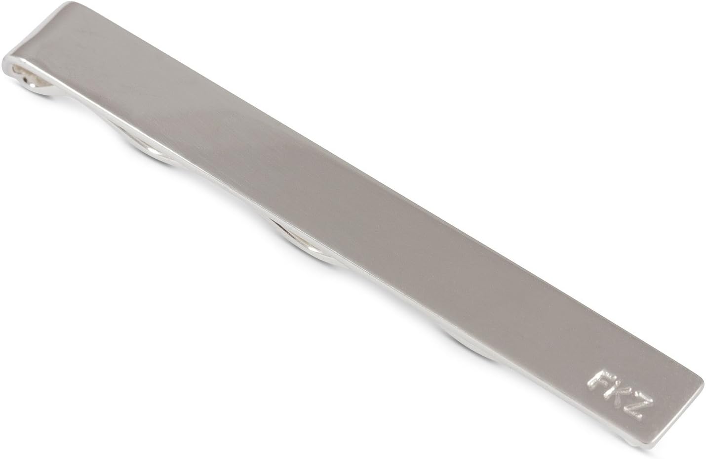 Personalized Sterling Silver Tie Clip