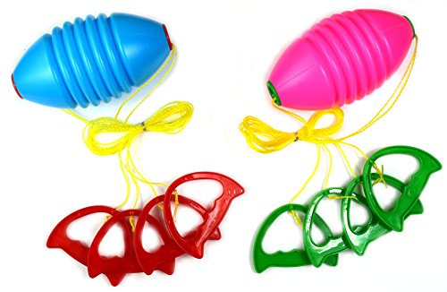 Zip and Zoom Ball Game - Pack of 3 Fitness Sliding Ball Games for Kids, Teens and Adults - Slider Activity Upper Body Workout Sport Exerciser - Bilateral Coordination Family Toy.