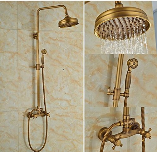 Ensemble de douche pluie Gowe Luxe pour installation murale de baignoire