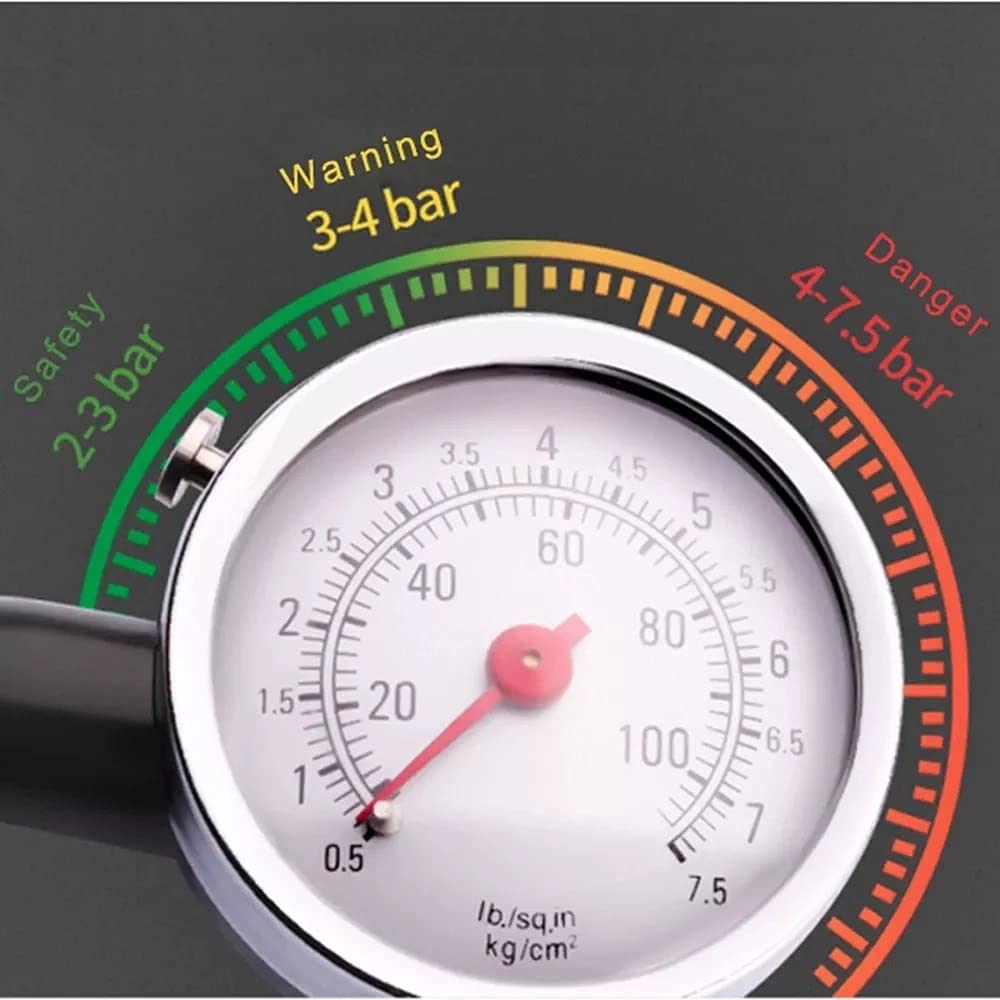 Tragbares Reifendruck-Metallauto-Messgerät Auto-Luftdruckmesser-Tester-Diagnosewerkzeug