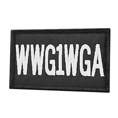 2AFTER1 WWG1WGA 2x3.25 Where We Go One All Morale Hook-and-Loop Cap Patch