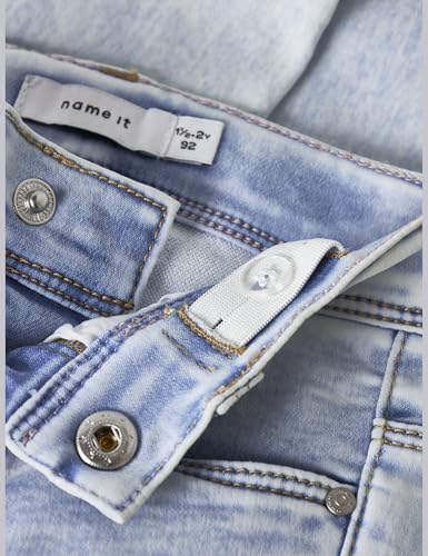 Nmfpolly Skinny Jeans 1842-th vaqueros con cintura elástica regulable 2