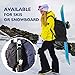 Imagen de Unigear Bolsa para Botas de Esquí Mochila con Compartimientos de Botas Ropa Casco y Correa para Tabla de Snowboard Gran Capacidad de 55L de Hombre y Mujer Unisex