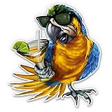 Blue Macaw Tropical Drink Vacation Relax - 8