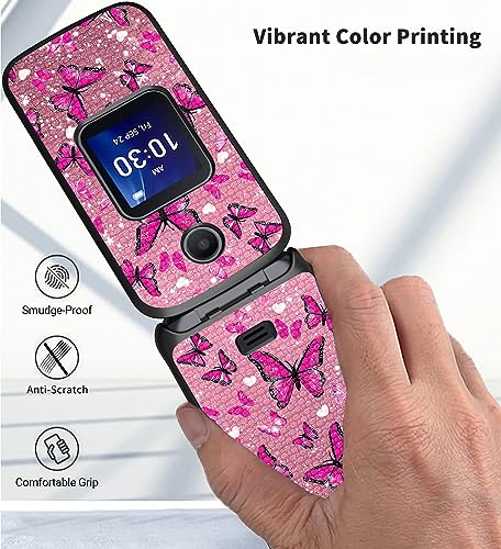 RYUITHDJP for Alcatel Go Flip 4 Case (4056W/4056Z) / TCL Flip Case (4056L) / TCL Flip Pro Case (4056s/4056V) 2.8