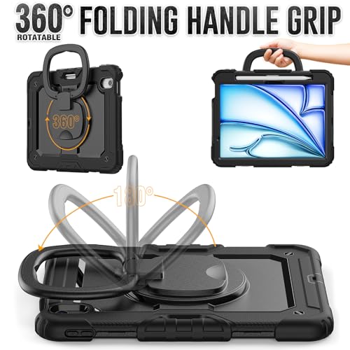 Coque iPad Air 11 M3 M2 silicone robuste etancheite ecran - 2