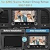 Vratzn 4Core 64GB Touch Screen Radio for Chevy Silverado 1500 GMC Sierra Acadia 2007-2013, Android Head Unit Chevy Tahoe Stereo Support CarPlay Android Auto GPS with Camera