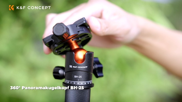 Produktbild von K&F Concept Mini Stativ,kompaktes Kamera Stativ Mit 360 Kugelkopf 52 Cm Desktop Stativ Tischstativ Handyhalterung Tripod Fuer Canon G7x Sony Nikon Fujifilm Max Belastung Bis 6kg S225a1 Bh 25 1379118510