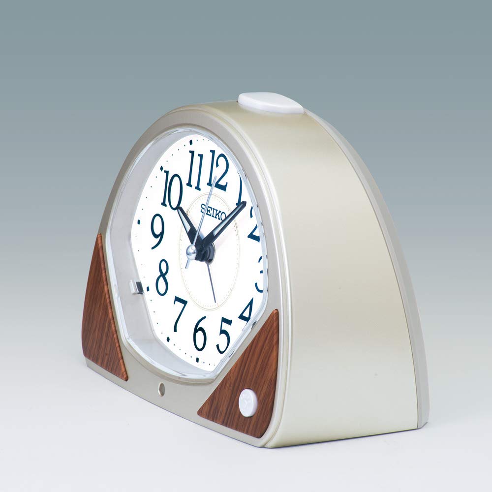Amazon.co.jp: セイコークロック 置き時計 目覚まし時計 アナログ 光