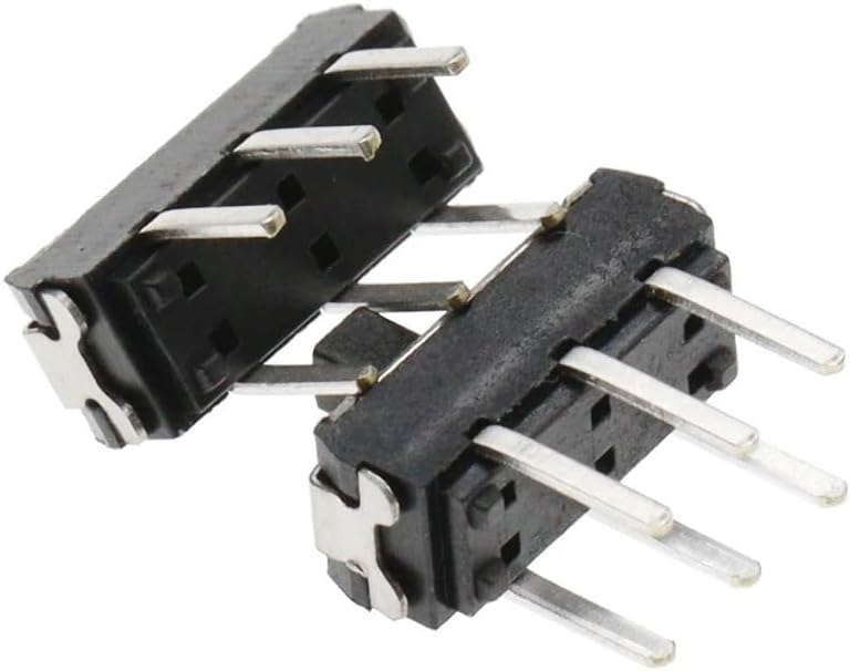 100PCS MSS22D18 Miniature DIP Slide Switch 2P2T 6Pin Handle High 2MM for DVD Switch