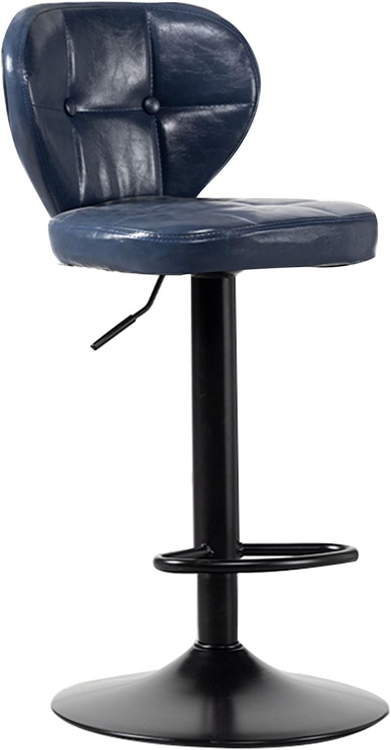 Guyifuny Kitchen Counter Stool, 360 Degree Rotating Bar Chairs with