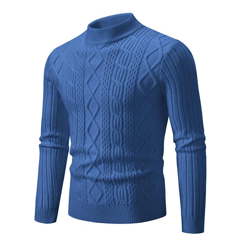 Pull décontracté homme à col rond idéal pour les sorties amicales le weekend