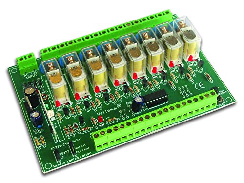 Preisvergleich Produktbild VELLEMAN - K8056 8-Kanal Fernbedienung Relaiskarte 840315