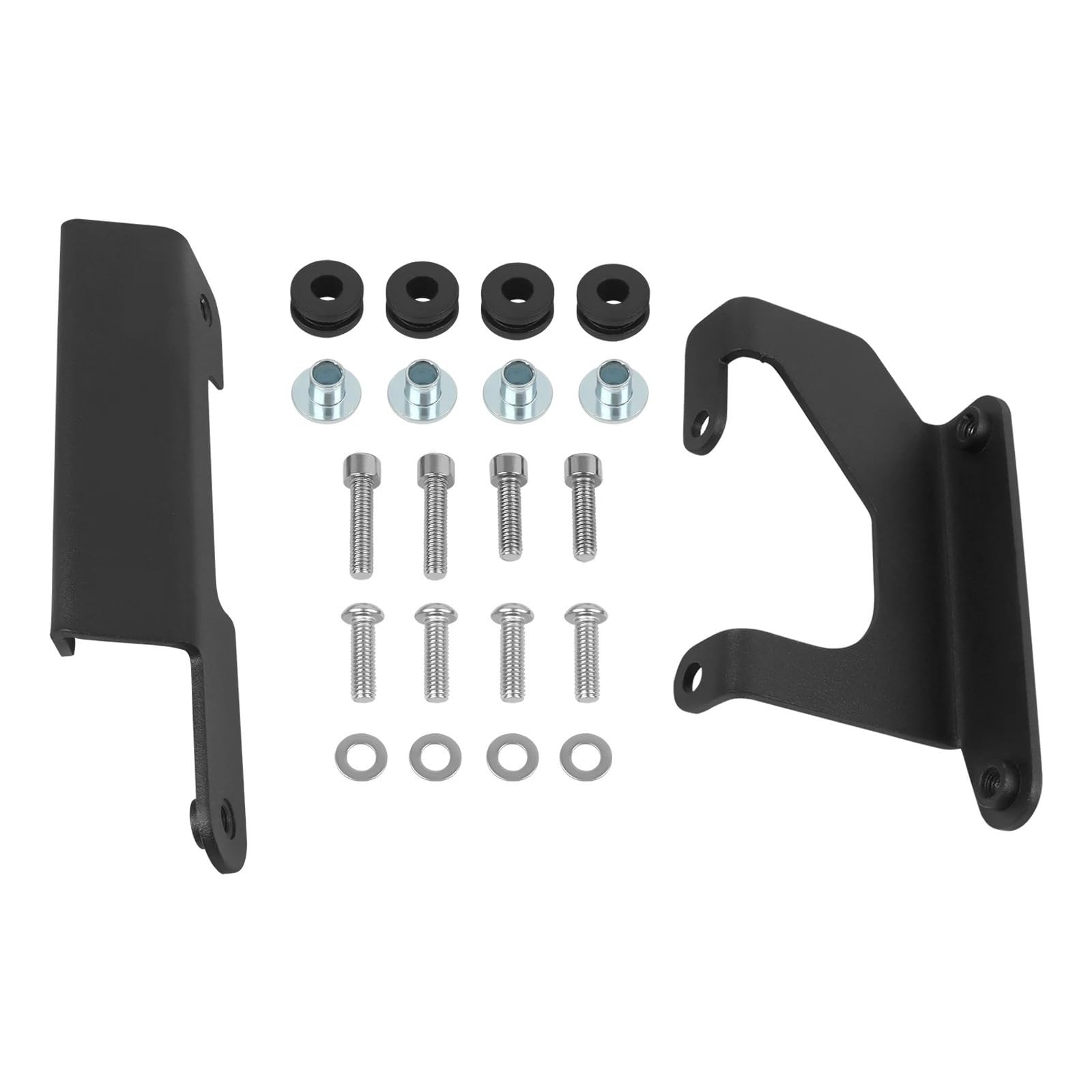 Piastra Paramotore Per BMW Per F850GS F 850 ​​GS Per F750GS Per F850 GS Per Adventure 2022-2024 Protezione Motore Moto Piastra Paramotore Copertura Telaio Piastra Paramotore Del Motore(Silver
