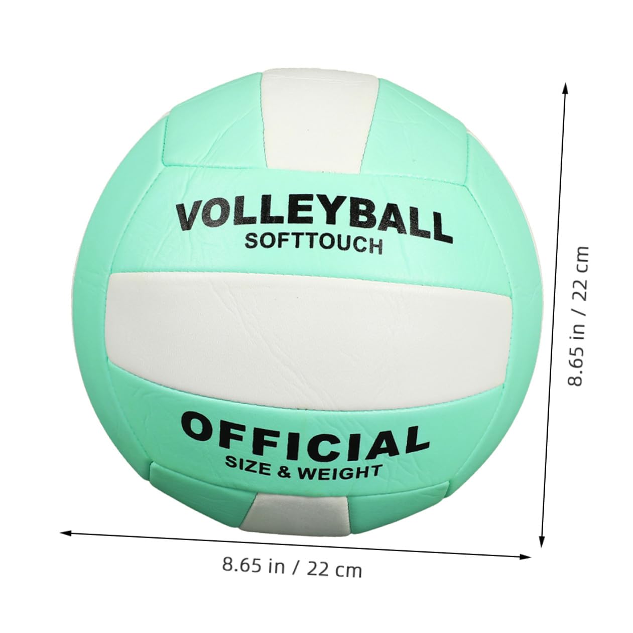 KOMBIUDA 2pezzi Pallone Da Pallavolo Morbido Per Adulti Per Allenamento e Competizioni Indoor Alta Stabilità e Controllo Per Giocatori Di Medie Scuole