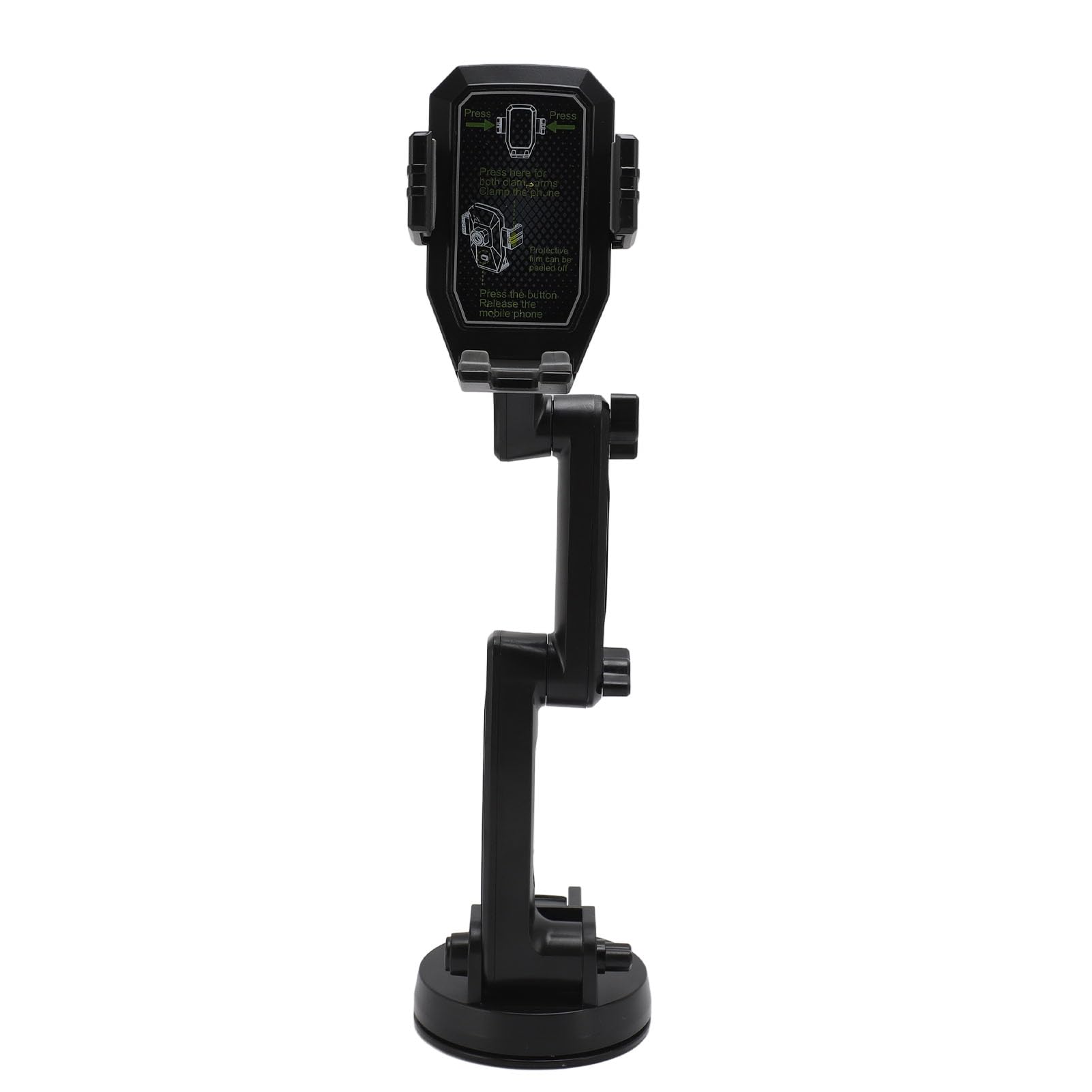 Annadue Soporte para Teléfono para Camión, Soporte para Teléfono Móvil Resistente para Salpicadero de Camión, Superventosa de Brazo Largo de 16,9 Pulgadas