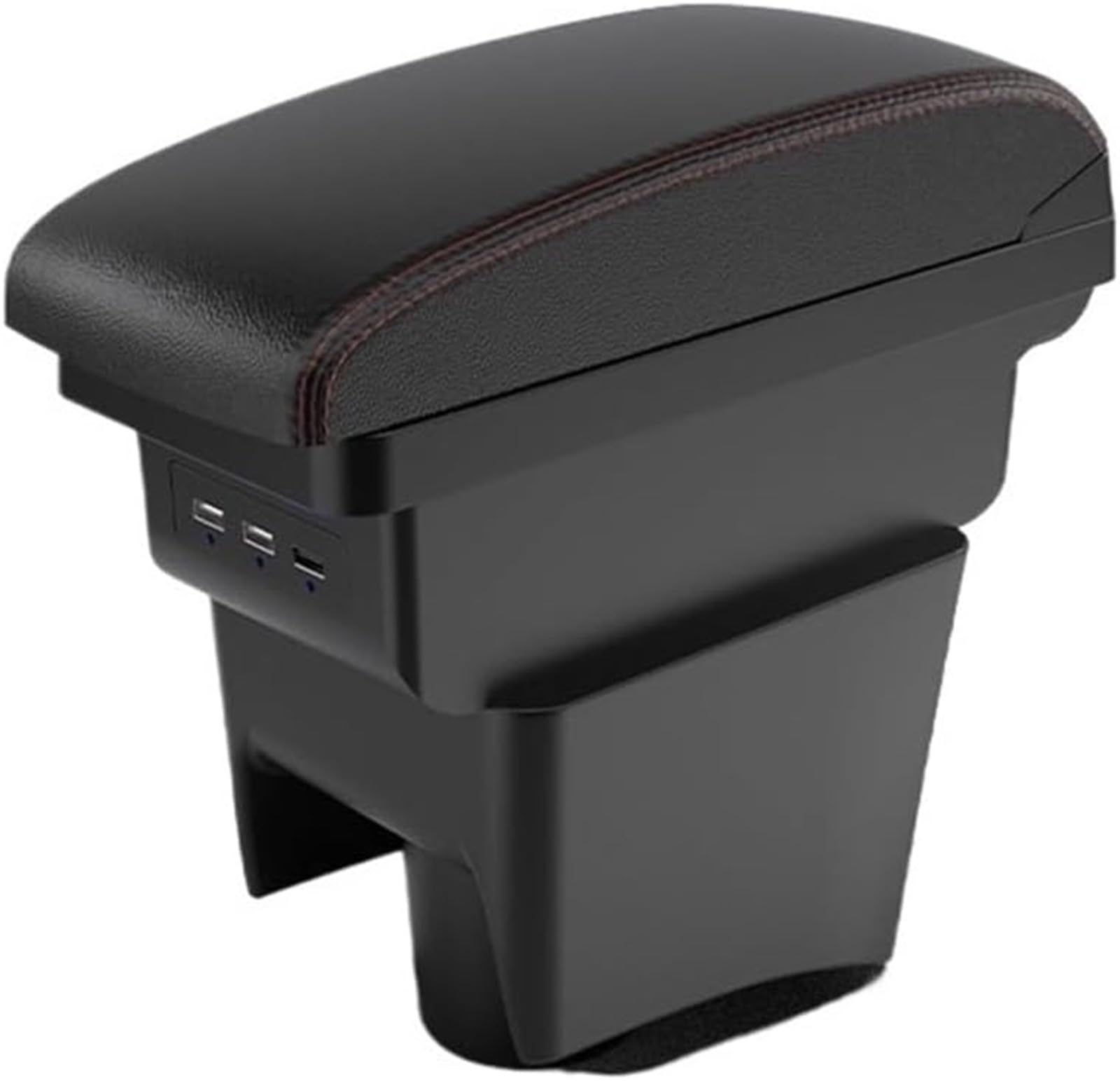 Drezzo Arm Rest Cover for Car For POLO Mk5 6R 2012-2018 Armrest Car Box Center Storage Centre Console Accessories