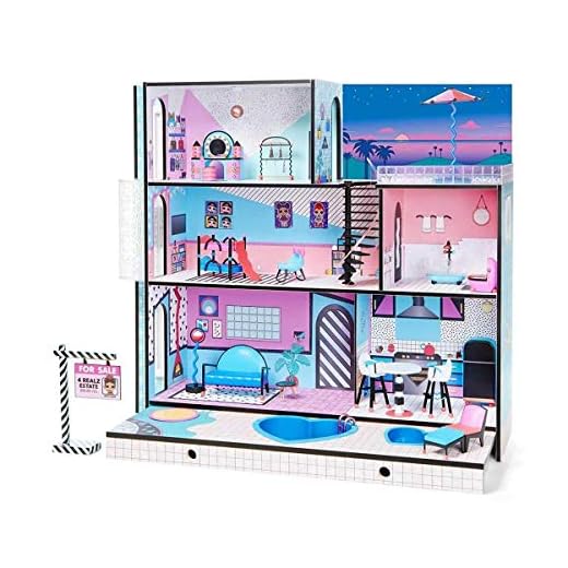 L.O.L. Surprise! Real Wood House w/ New Family & 85+ Surprises