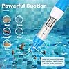 4 in 1 Cordless Rechargeable Small Pool Vacuum spa hot tub 90 Mins Running Time, 12 Gallons/Min Powerful Suction