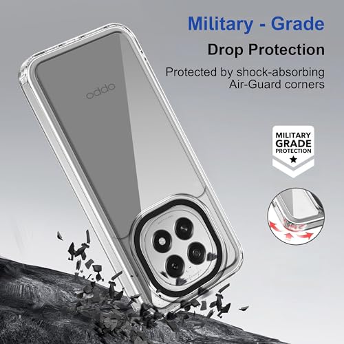 Image of Zapcase Back Case Cover for Oppo F29 5G | Compatible for Oppo F29 5G Back Cover | Case Cover with Camera Protection | (TPU + PC | Transparent)