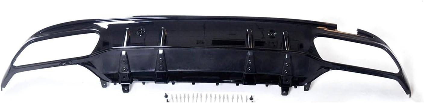 Automotive Body Parts, C63 Style Kit Compatible for Mercedes Benz W205 C Class AMG Sedan 4 Door 2015-2021 C63s Rear Bumper Diffuser Lip