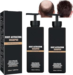 (Most Gifted) 2024 Presale Spartan Shampoo - 2Pcs Spartan Root Activating Shampoo Mane Root Activator Shampoo Unisex, 100ml/3.38fl.oz