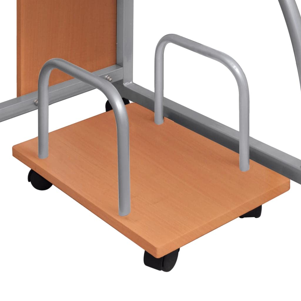 Tavolo Soggiorno Scrivania Salvaspazio Banco Da Lavoro Tavolo Consolle Scrivania da Computer Marrone 110x52x88,5 cm Legno Multistrato per Soggiorno Studio Camera Da Letto Sala Studio