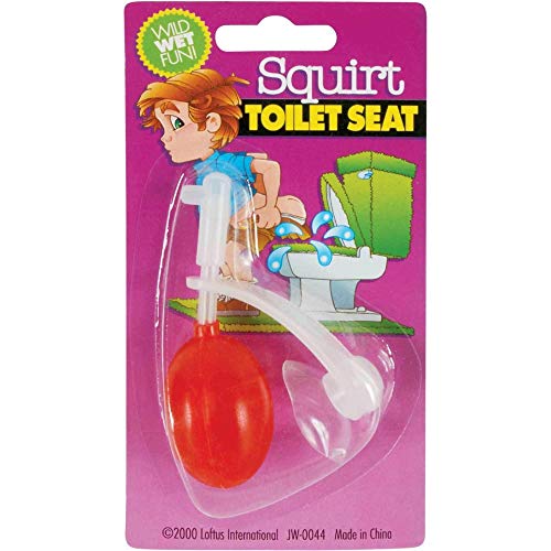 Loftus Squirt Toilet Seat -Prank Gag