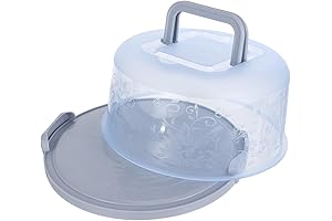 Novel Concept: Portable Cake Storage in Vibrant Blue