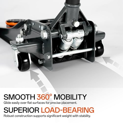 Maxority 3-Ton Dual Piston Hydraulic Floor Jack