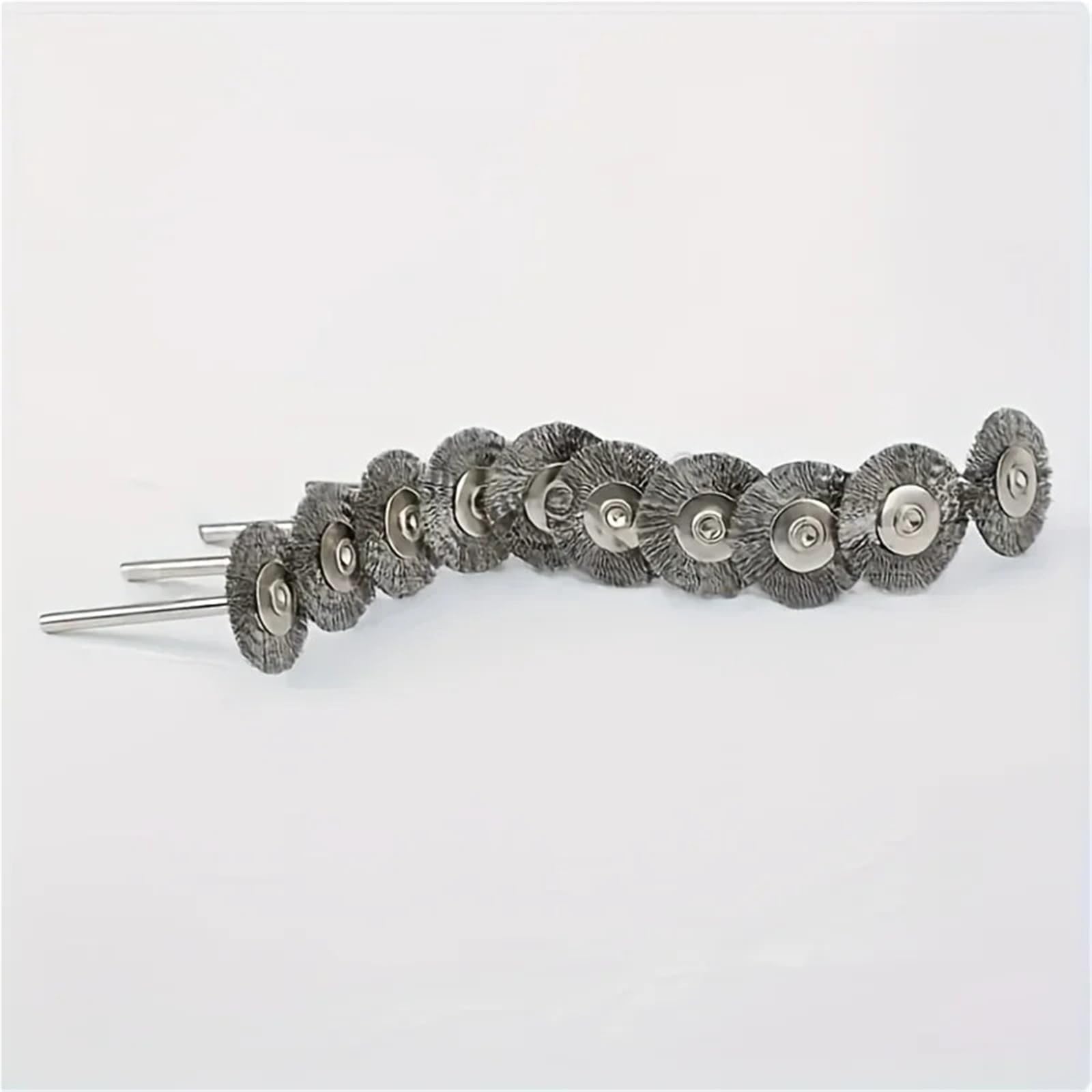 Brosse rotative en acier, 22mm, 10/20 pièces, brosses à roue métallique(20pcs)