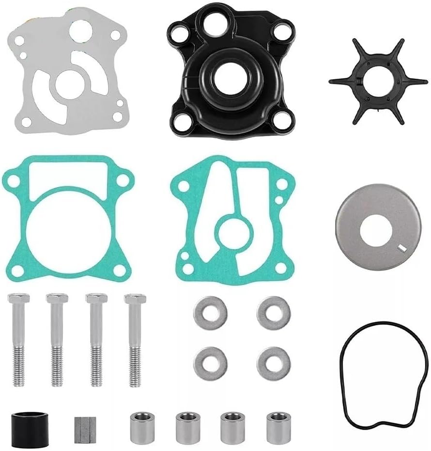 Outboard Water Pump Impeller Service Kit with Housing for 4 Strok BF35 BF40 BF45 BF50 Motor 06193-ZV5-010 06193-ZV5-020