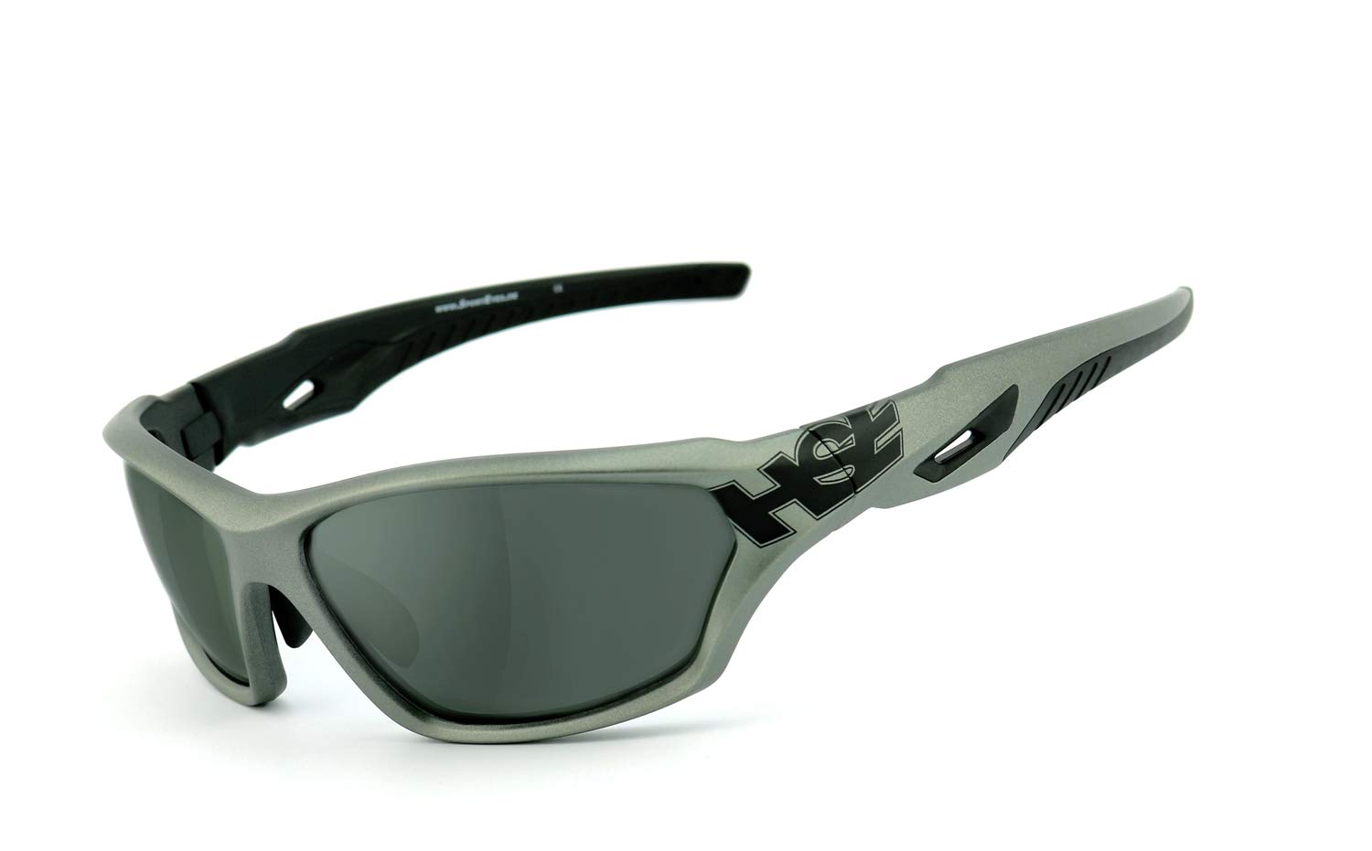 HSE SportEyes® | beschlagfrei, Winddicht, HLT® Kunststoff-Sicherheitsglas nach DIN EN 166 | Sportbrille, Radbrille, Sonnenbrille | Brille: 2093