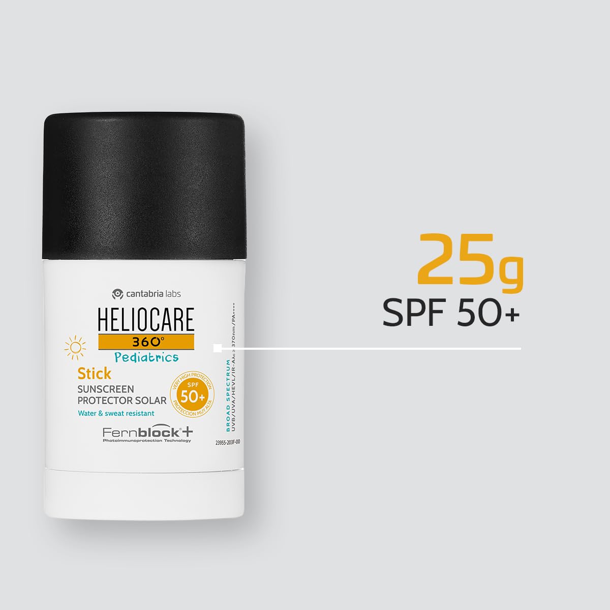 Cantabria Labs - Heliocare 360º Pediatrics Stick SPF 50+ - Fotoprotección Alta - Fácil Aplicación - Resistente al Agua - Ideal para Niños