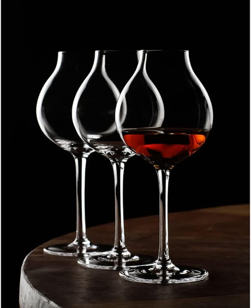 2-pack Bartender Professional Whiskey Crystal Goblet Bud Tasting Glass Bar