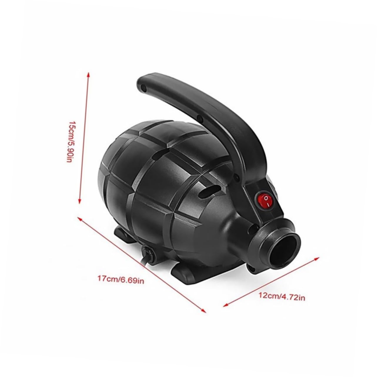 Unomor 1set Electric Air Pump for Inflatable Products Quick Inflate Deflate Lightweight Design for Tents and Rafts Us