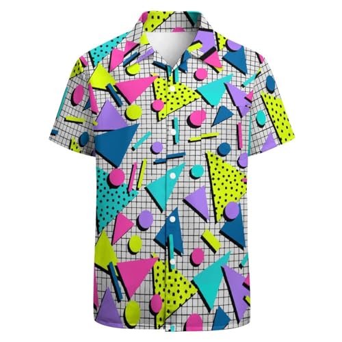 Chemise hawaïenne homme à manches courtes coupe régulière motif Noël Taille S