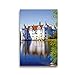 Produktbild CALVENDO Premium Textil-Leinwand 30 x 45 cm Hoch-Format Schloss Glücksburg, Schleswig-Holstein, Leinwanddruck von Lothar Reupert