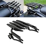 XFMT Stealth Luggage Rack Compatible with 09-20 Harley Touring Road King, Road Glide, Street Glide,Electra Glide,Ultra Classic,CVO Road Glide@Ultra,CVO Road Glide@Custom,CVO Street Glide