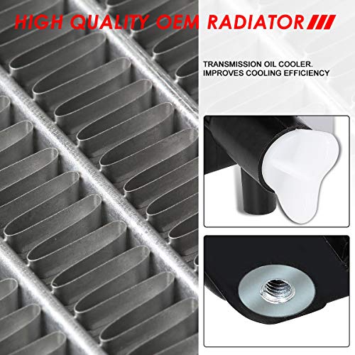 Image of Auto Dynasty 13119 Radiator for 10-16 Lexus CT200H /Toyota Prius V /Plug-In