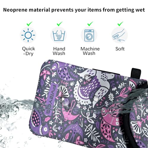 Image of Neoprene Phone Sleeve Pouch Case Bag for Men Women w /Crossbody Strap /Neck Lanyard for iPhone 17 /16 /15 /14 Pro Max, Samsung S25,Pixel 10