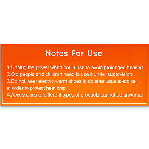 Palmilhas de aquecimento, Romacci Palmilhas de aquecimento portátil USB Aquecedor elétrico de pé lav