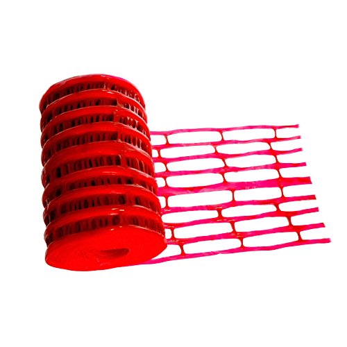 - Signalisation Chantier - Grillage avertisseur Rouge électricité 25mx30cm