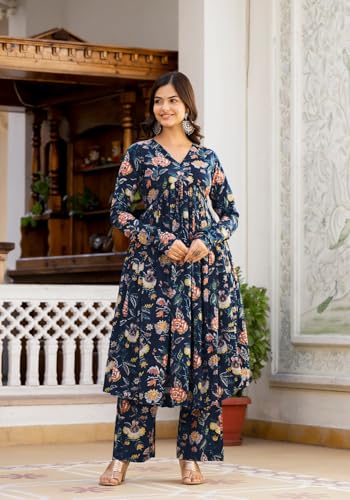 Image of FABNEX kurta set for women | Women Kurta | Women Kurta Sets Kurtis | Women Kurta Pant Set | Women Kurta Pant Set Women Kurti Set with Pant (K-65-66)
